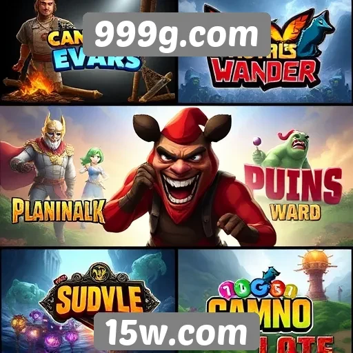 Comparativo de jogos populares disponíveis no 999g.com